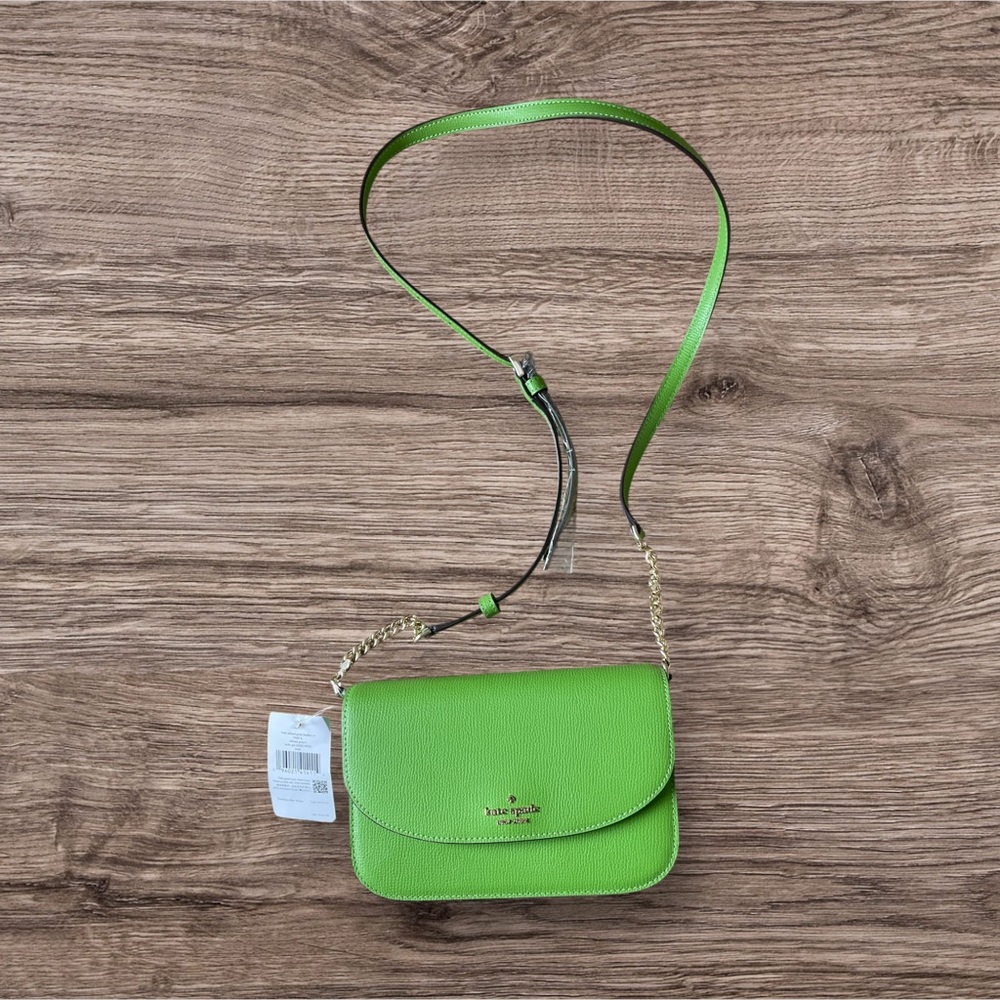 FLASH SALE- NWT Kate Spade Kristi Crossbody in Highly Sought After Turtle Green
